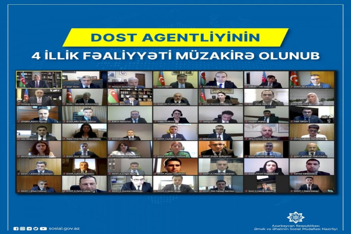 DOST Agentliyinin 4 illik fəaliyyəti müzakirə olunub