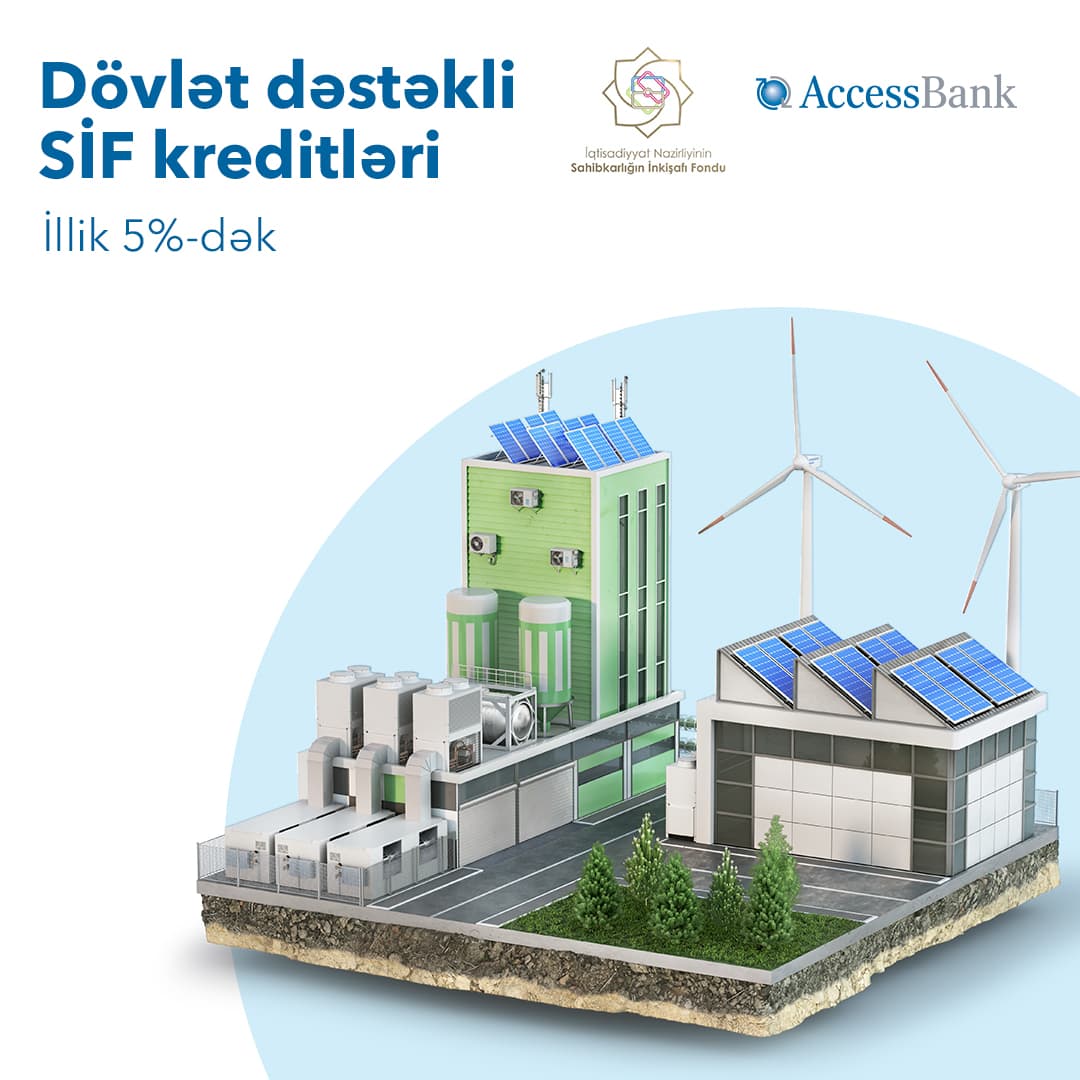 AccessBank-dan sahibkarlar üçün dövlət dəstəkli biznes kreditləri!