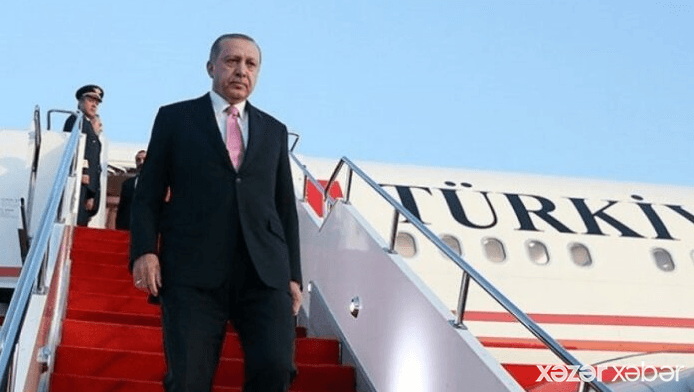 Ərdoğan Ukraynaya səfər edib