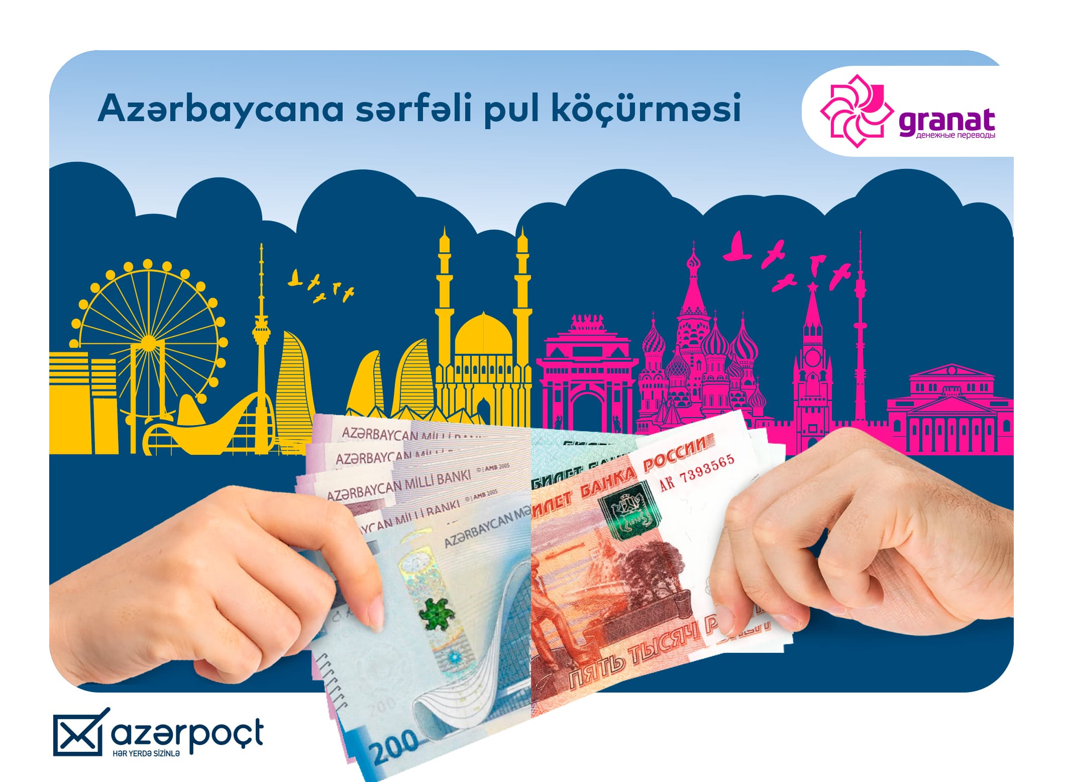 “Azərpoçt” Rusiyadan Azərbaycana pul köçürmələri üçün alternativ kanal təqdim edib