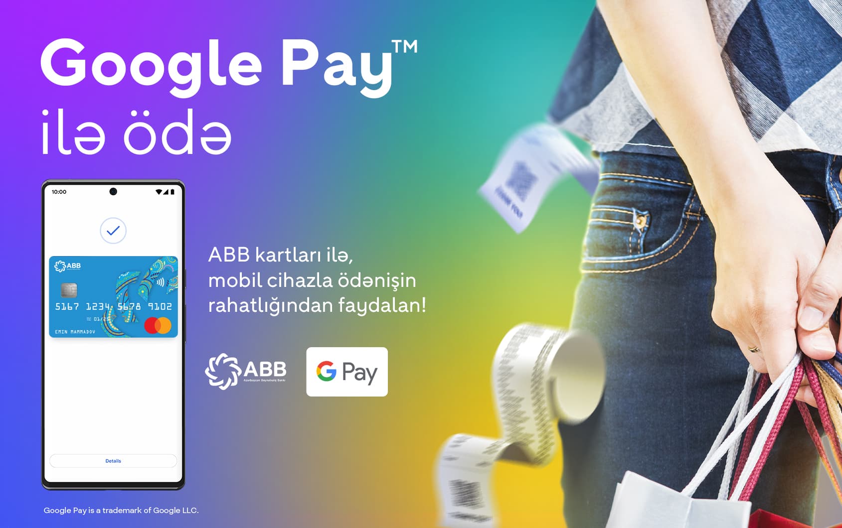 Artıq Google Pay də ABB kart sahibləri  üçün əlçatandır