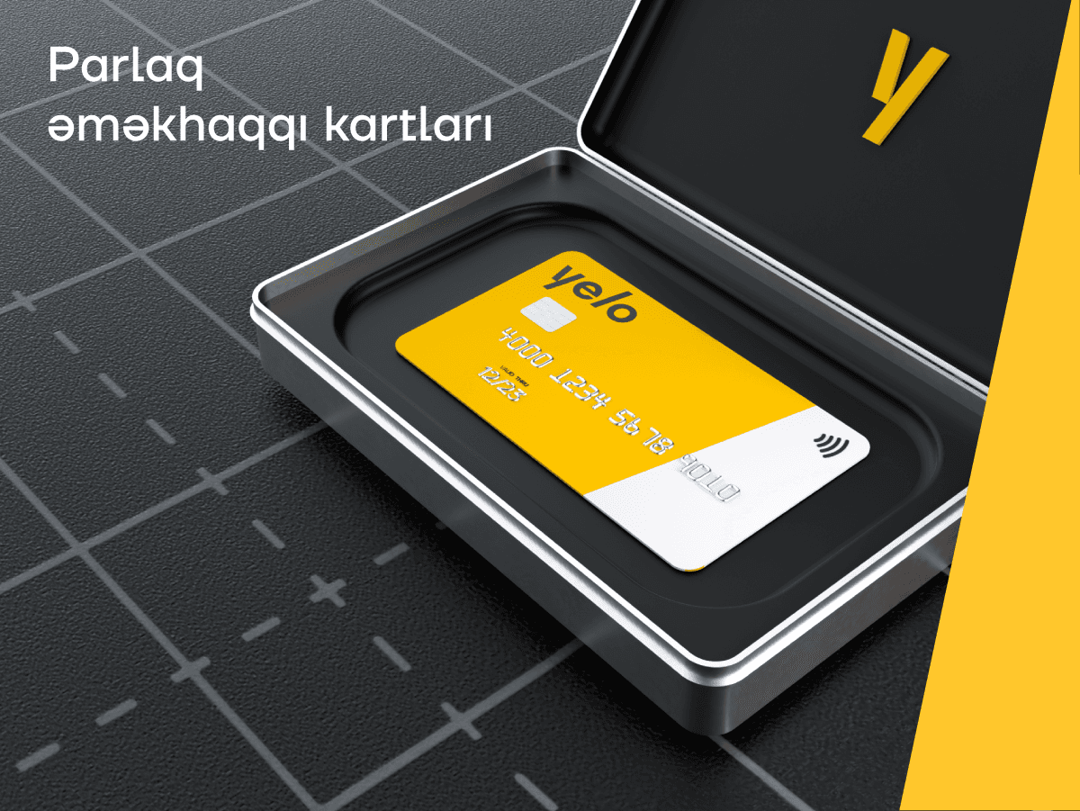 Yelo Bank-dan sahibkarlar üçün parlaq əməkhaqqı kartları
