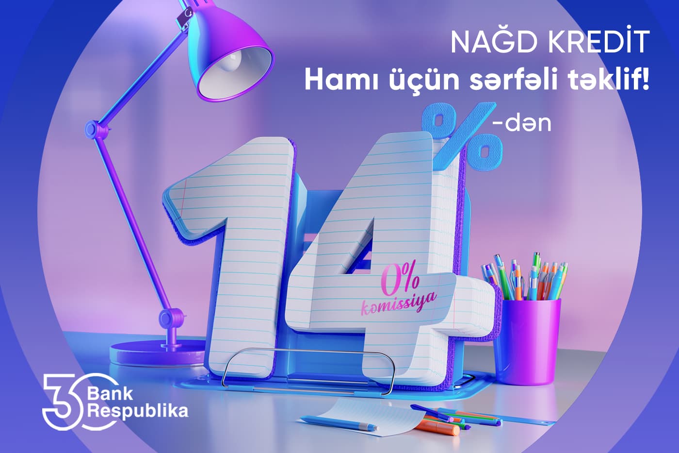 Bank Respublika “Yeni mövsümə hazır ol!” kredit kampaniyasına start verir!
