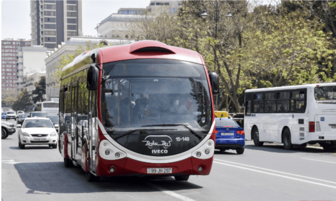 93 avtobusun hərəkət intervalında gecikmələr var