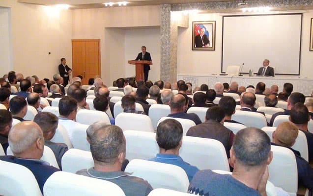 İmişlidə pambıqçılığa dair regional müşavirə keçirilib