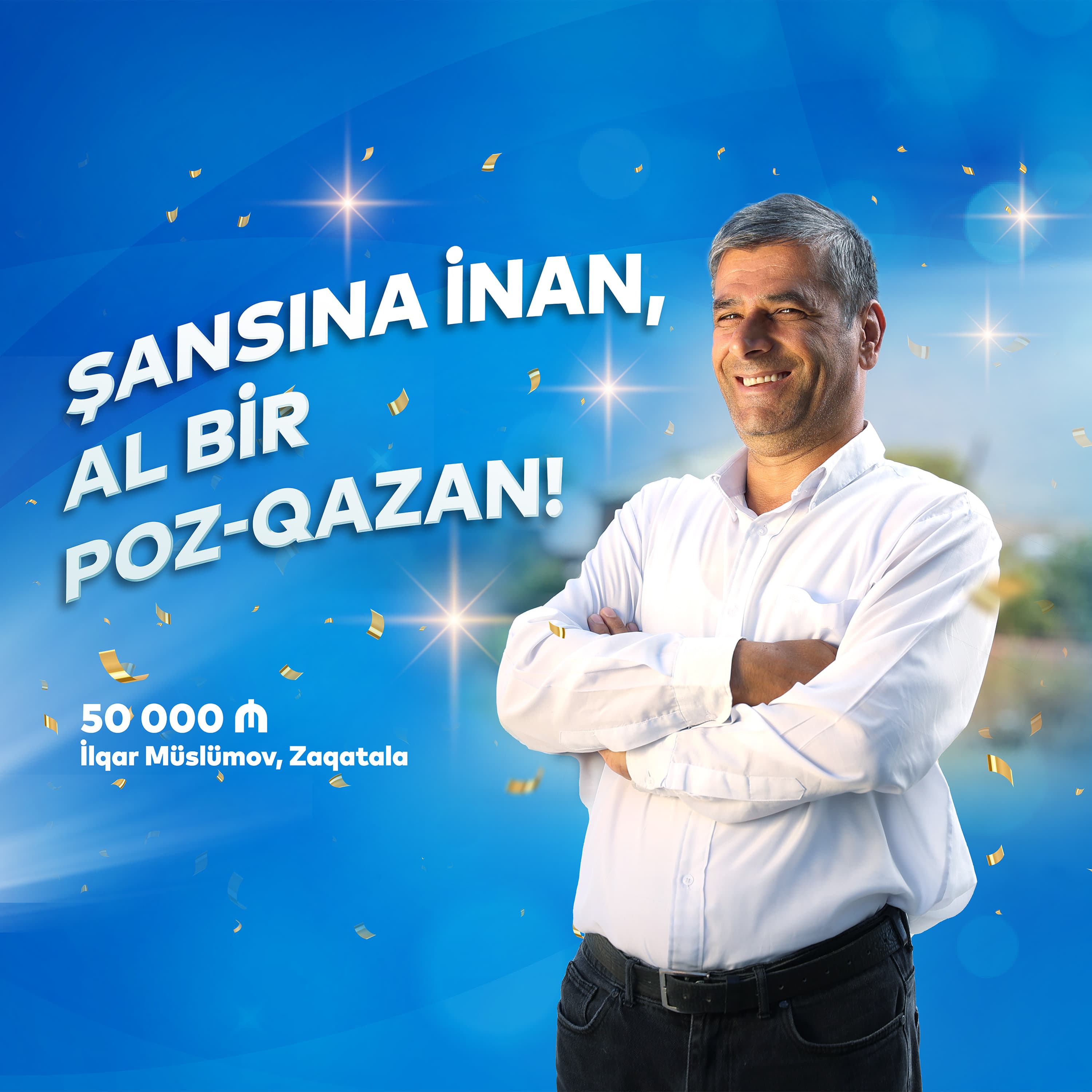 Qazananların real hekayələri - Bütün Zaqatala onun sevincinə şərik oldu