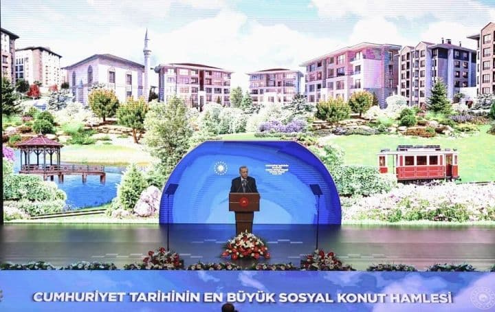 Türkiyədə 500 min ucuz ev layihəsi