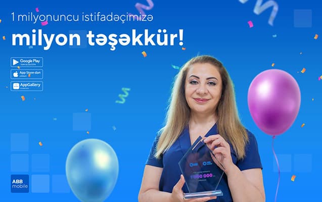 ABB mobile istifadəçilərinin sayı 1 milyonu ötdü!