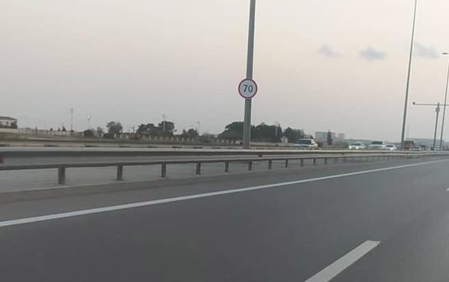 Bu yolda sürət həddi dəyişdirildi, sürücülər narazılıq edir