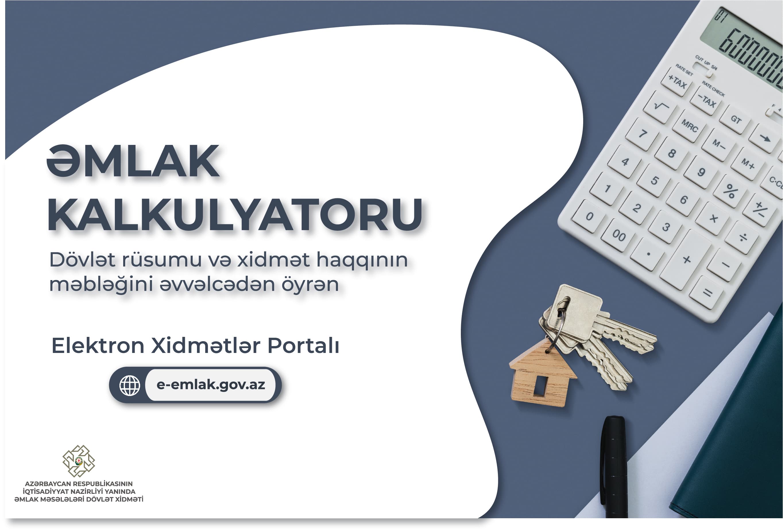 Əmlak idarəçiliyində elektron xidmətlər:  Əmlak kalkulyatoru