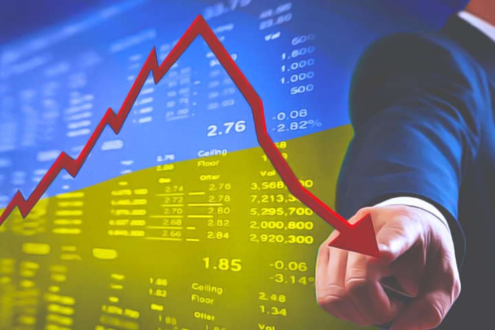 Ukrayna iqtisadiyyatı 30% kiçildi
