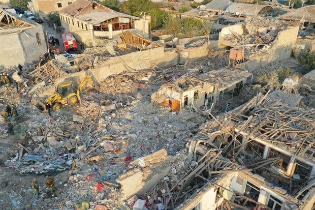 Ermənistanın Gəncəyə raket zərbəsi zamanı dəyən maddi ziyanın həcmi açıqlanıb