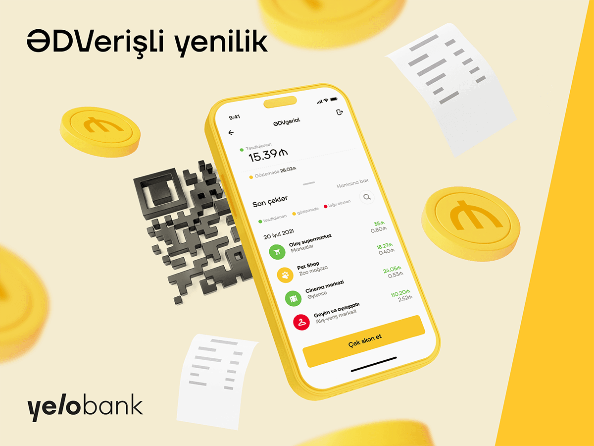 “ƏDV Geri Al” Yelo App-də