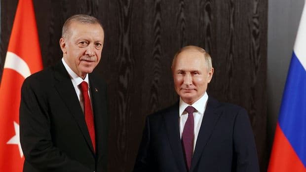 Ərdoğan Putinlə görüşüb