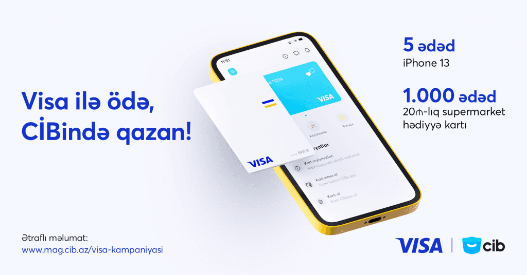 CİB və Visa-dan hədiyyəli kampaniya