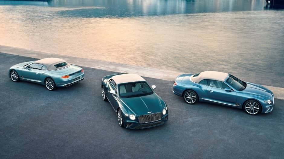 Bentley Continental GT kabrioletinin “dəniz” versiyalarını təqdim edib
