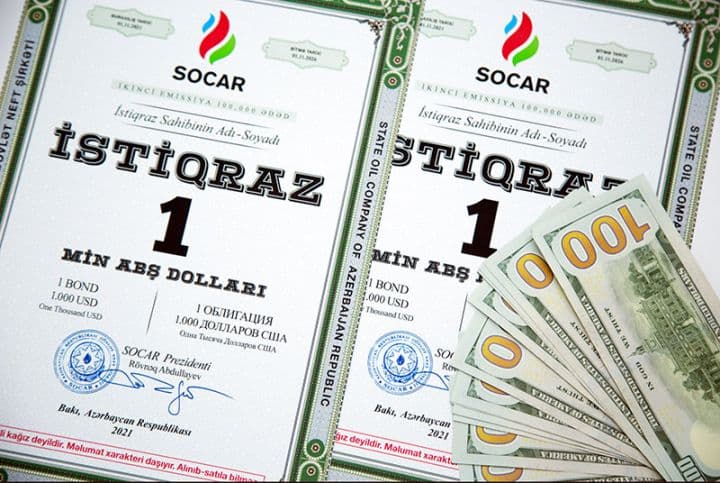 SOCAR İstiqrazlarının 4-cü kupon ödənişi edildi