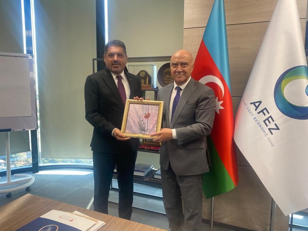 TÜRKONFED Ələt Azad İqtisadi Zonasının rəhbəri ilə görüşüb