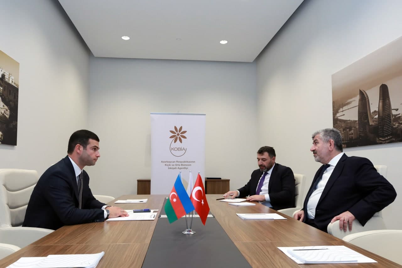 Türkiyənin sənaye və texnologiyalar nazirinin müavini ilə görüş