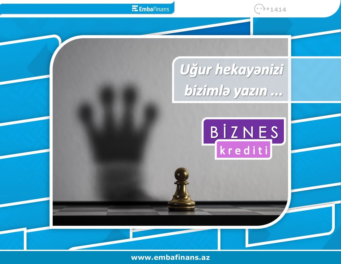 Uğur hekayənizi bizimlə yazın – EMBAFİNANS
