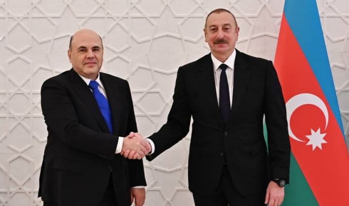 "Rekord göstəricilərə nail oluruq" - Əliyev - Mişustin görüşü