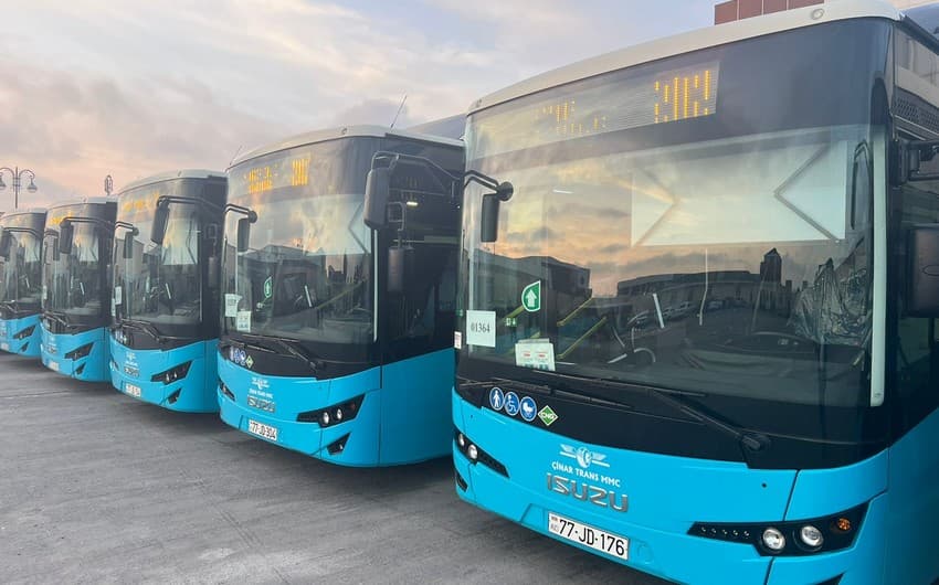 Bakıda daha 25 ədəd 12 metrlik avtobus xəttə buraxılacaq
