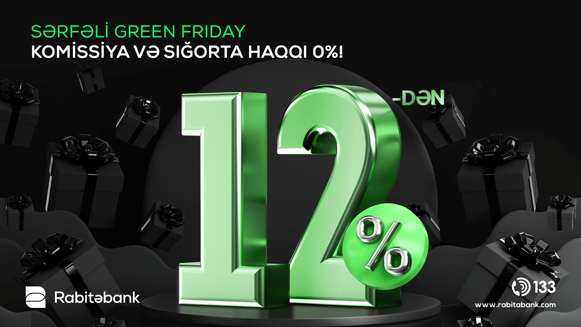Rabitəbank “Green Friday” kampaniyasına start verir