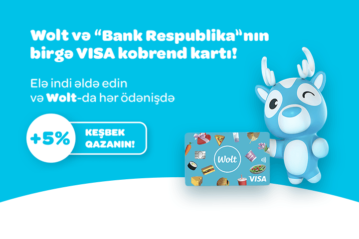 Bank Respublika iki qlobal brendlə birgə yeni kart buraxdı