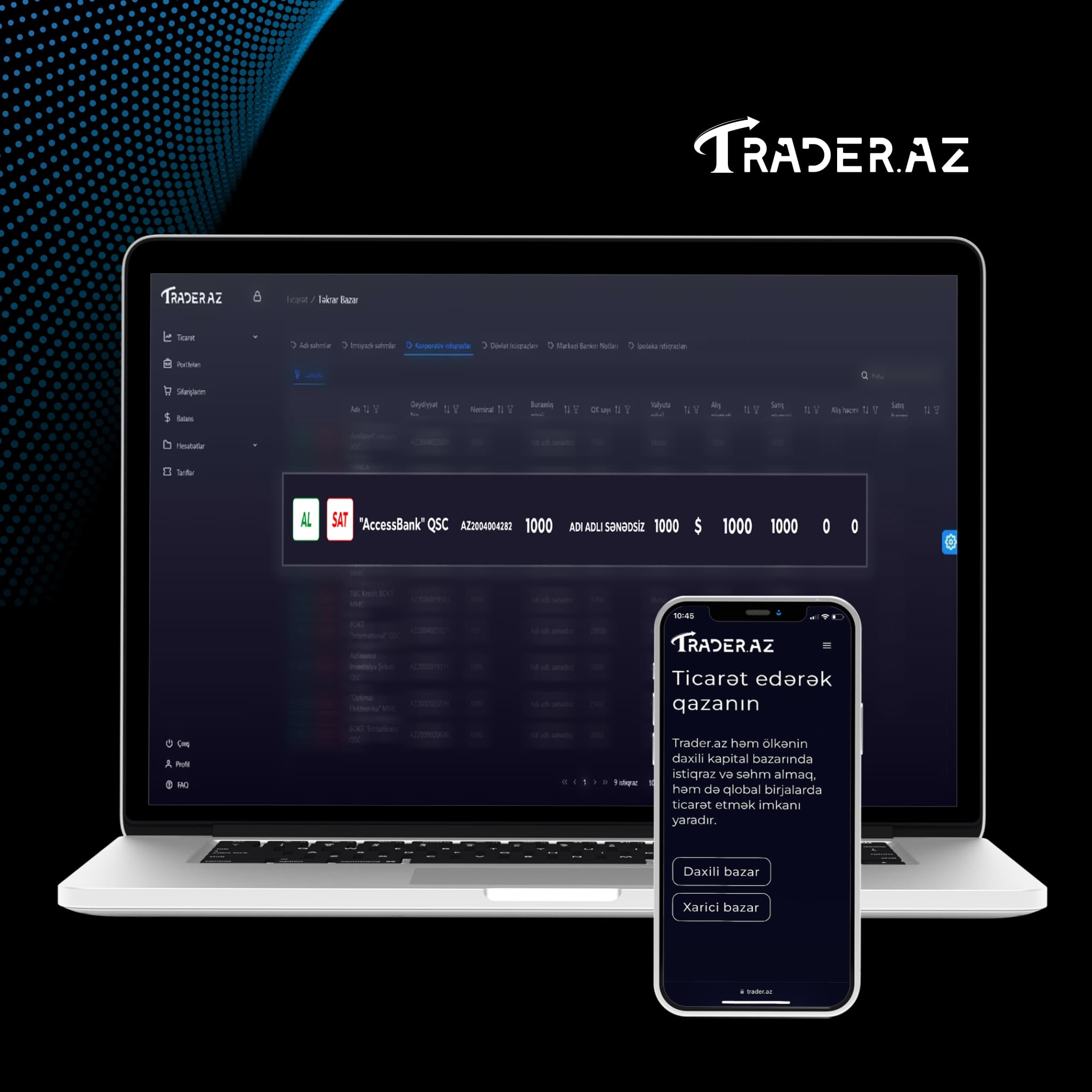 Trader.az ilə dollarda 5.5% gəlir qazanın