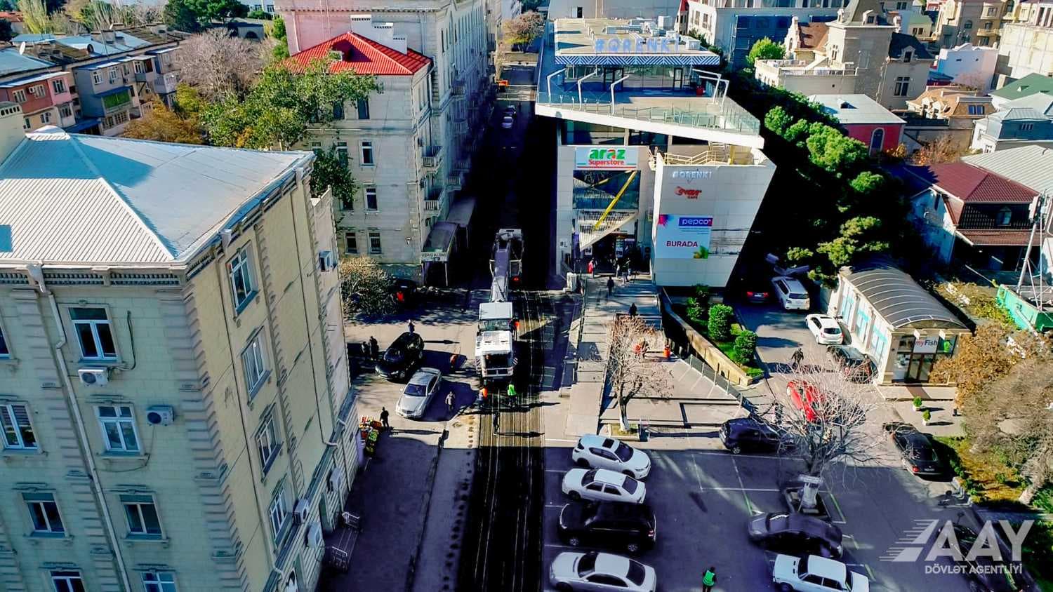 Yasamal rayonunda daha bir küçə təmir olunub