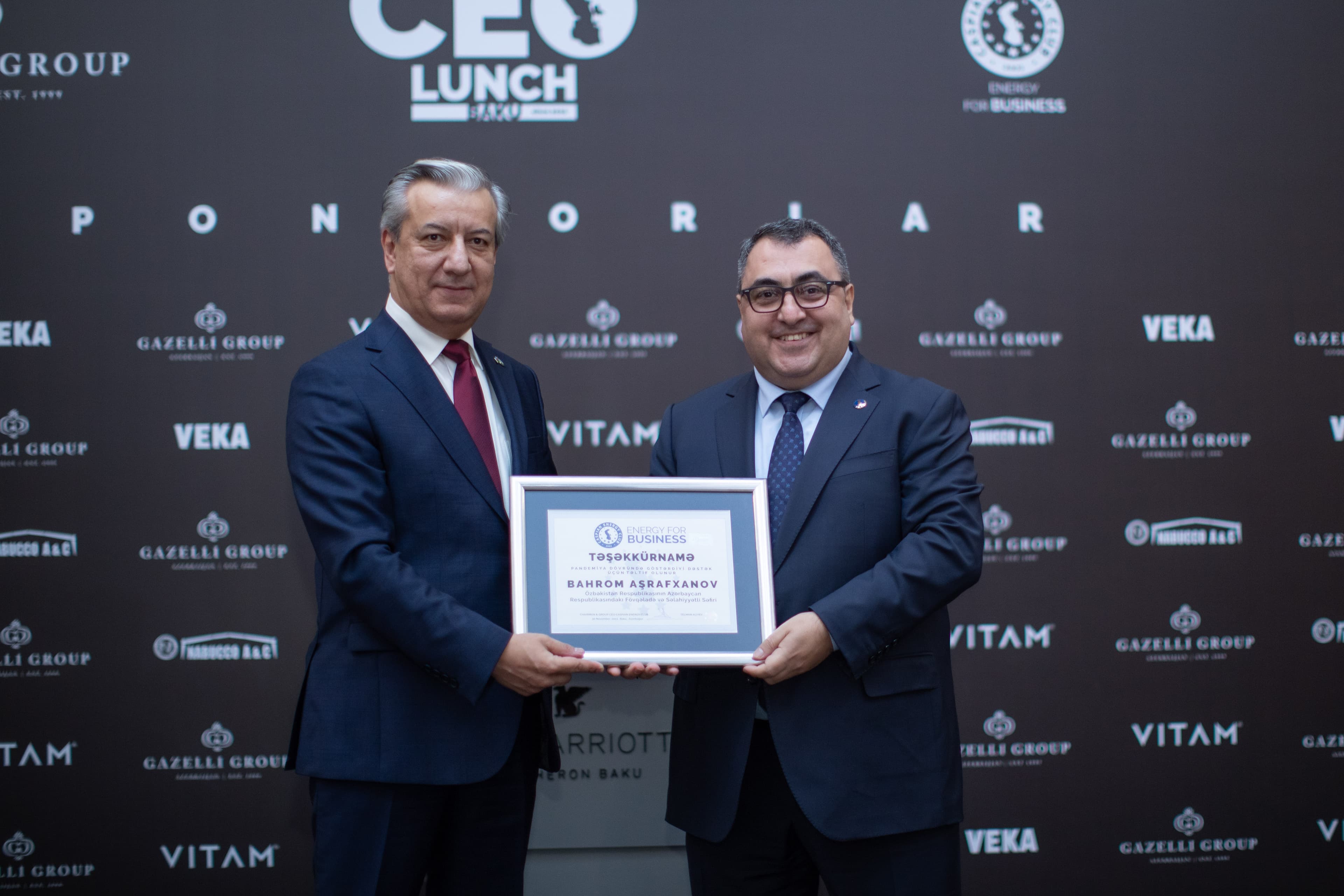 Bakıda 6-ci “Grand CEO Lunch” keçirildi