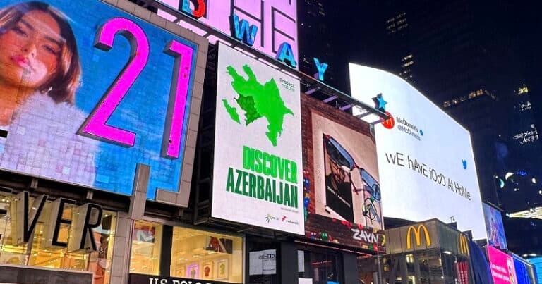 Xankəndi-Laçın yolunda keçirilən aksiya Nyu-Yorkda nümayiş olundu