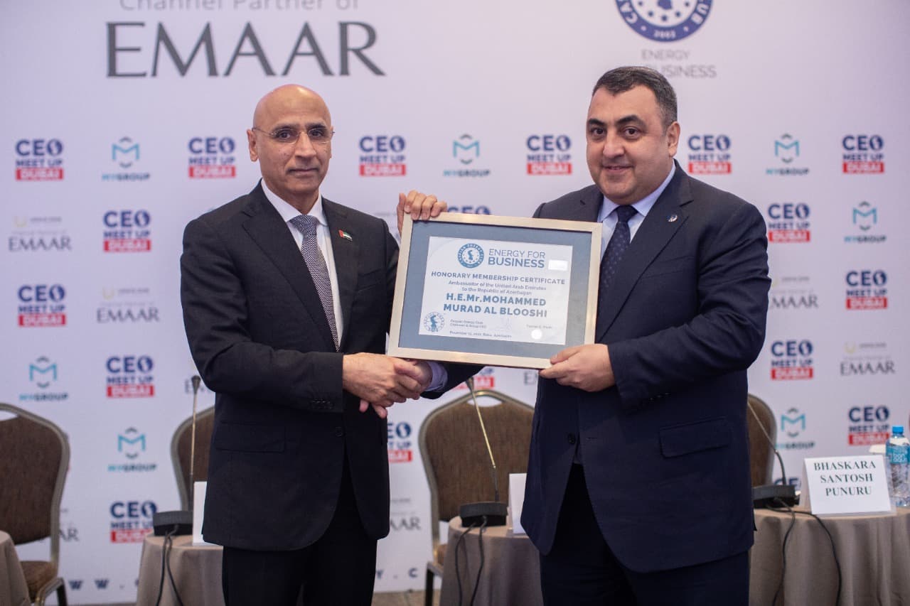 “Caspian Energy Club” təşkilatlçılığı ilə "CEO MEET UP DUBAI" keçirilib