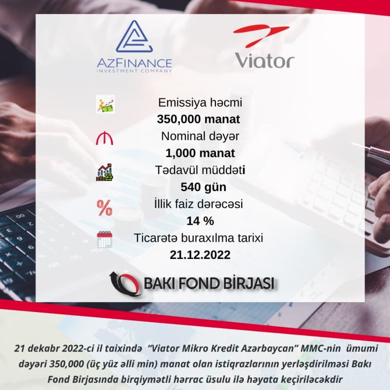“Az-Finance”-ın anderrayterliyi ilə daha bir BOKT istiqraz buraxır