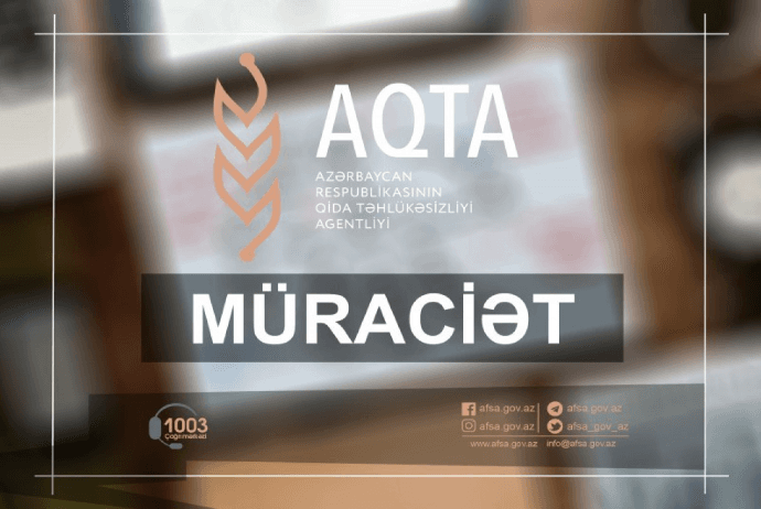 AQTA sahibkarlara - MÜRACİƏT EDİB