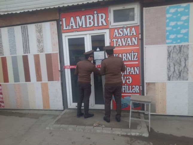 “Eurohome” tikinti materiallarının satış mərkəzinin fəaliyyəti qismən dayandırıldı