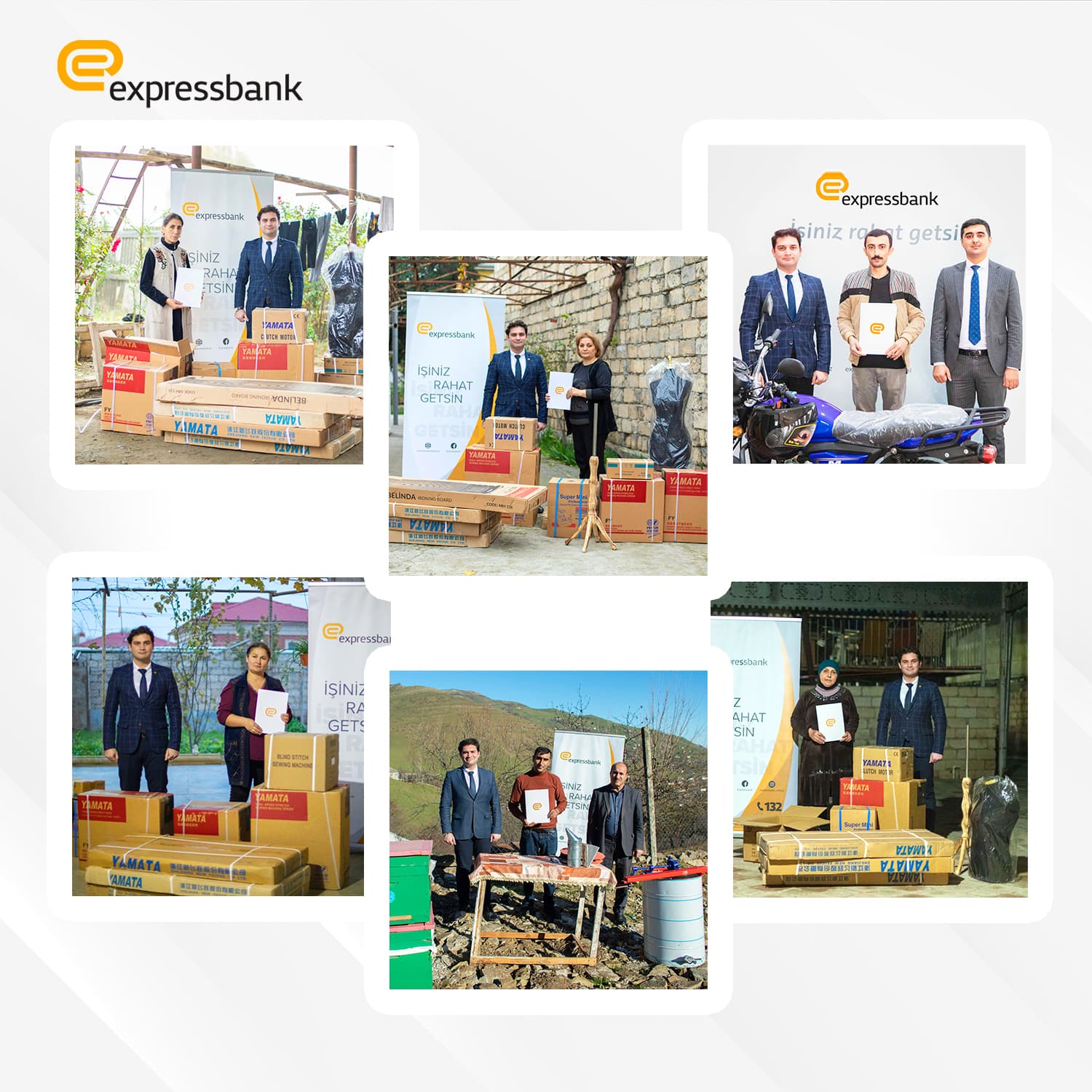 "Expressbank” aztəminatlı daha 6 vətəndaşa dəstək oldu