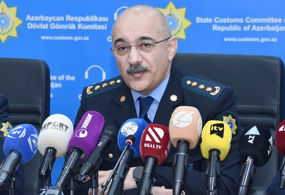 Ötən il Dövlət Gömrük Komitəsinin dövlət büdcəsinə daxilolmaları 5 milyard manatı ötüb