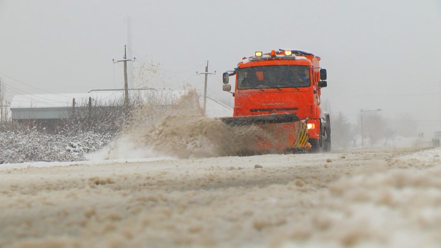 Hava şəraiti ilə əlaqədar olaraq avtomobil yollarının vəziyyəti - 12.01.2023