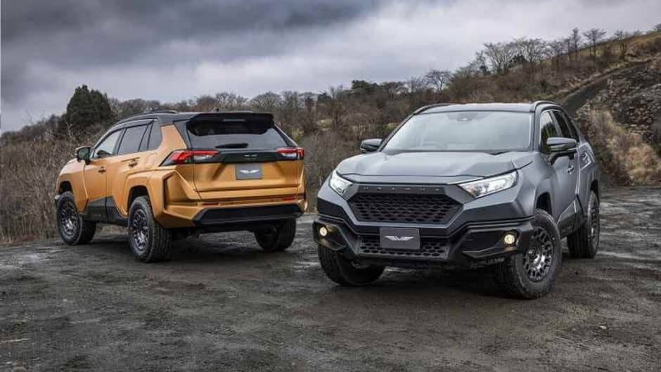 Kuhl atelyesi Toyota RAV4 krossoverini hərbi avtomobillərə bənzədib - FOTO