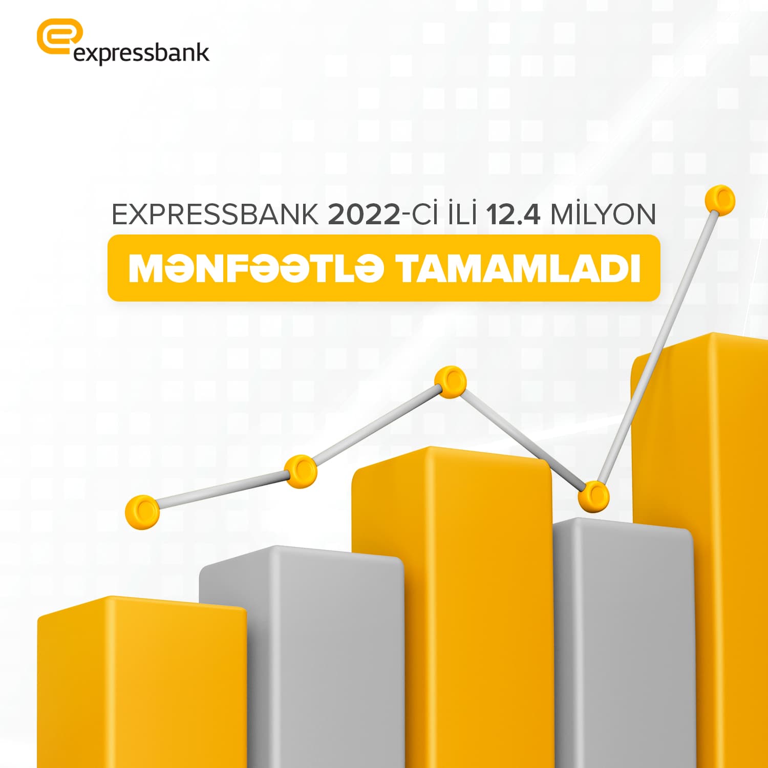 “Expressbank” 2022-ci ili 12.4 milyon manat mənfəətlə tamamladı