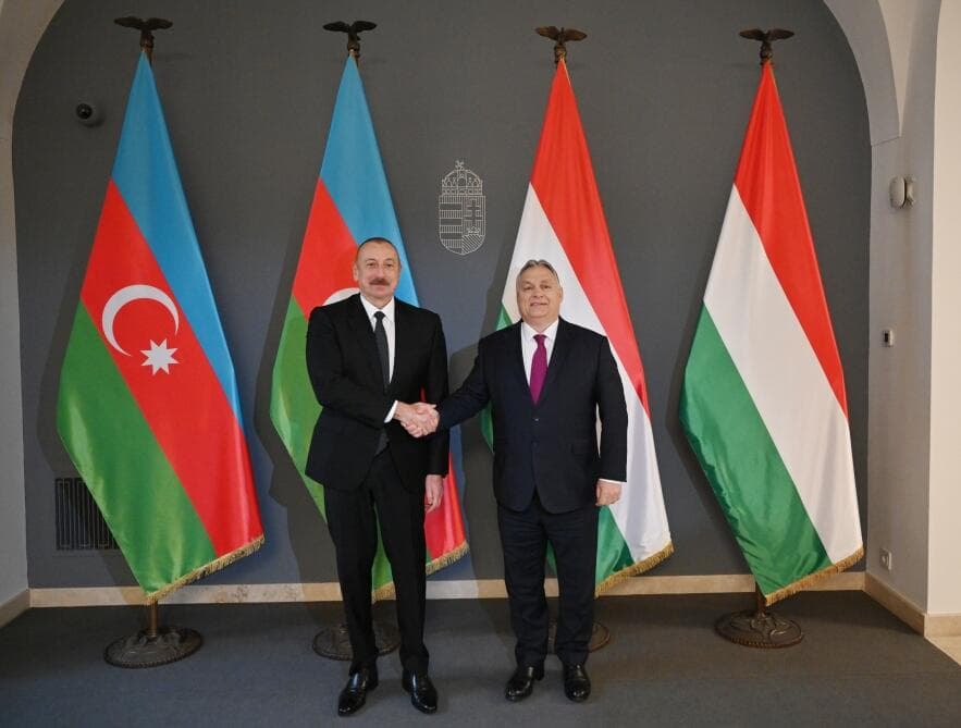 İlham Əliyev və Viktor Orban mətbuata bəyanatlarla çıxış ediblər