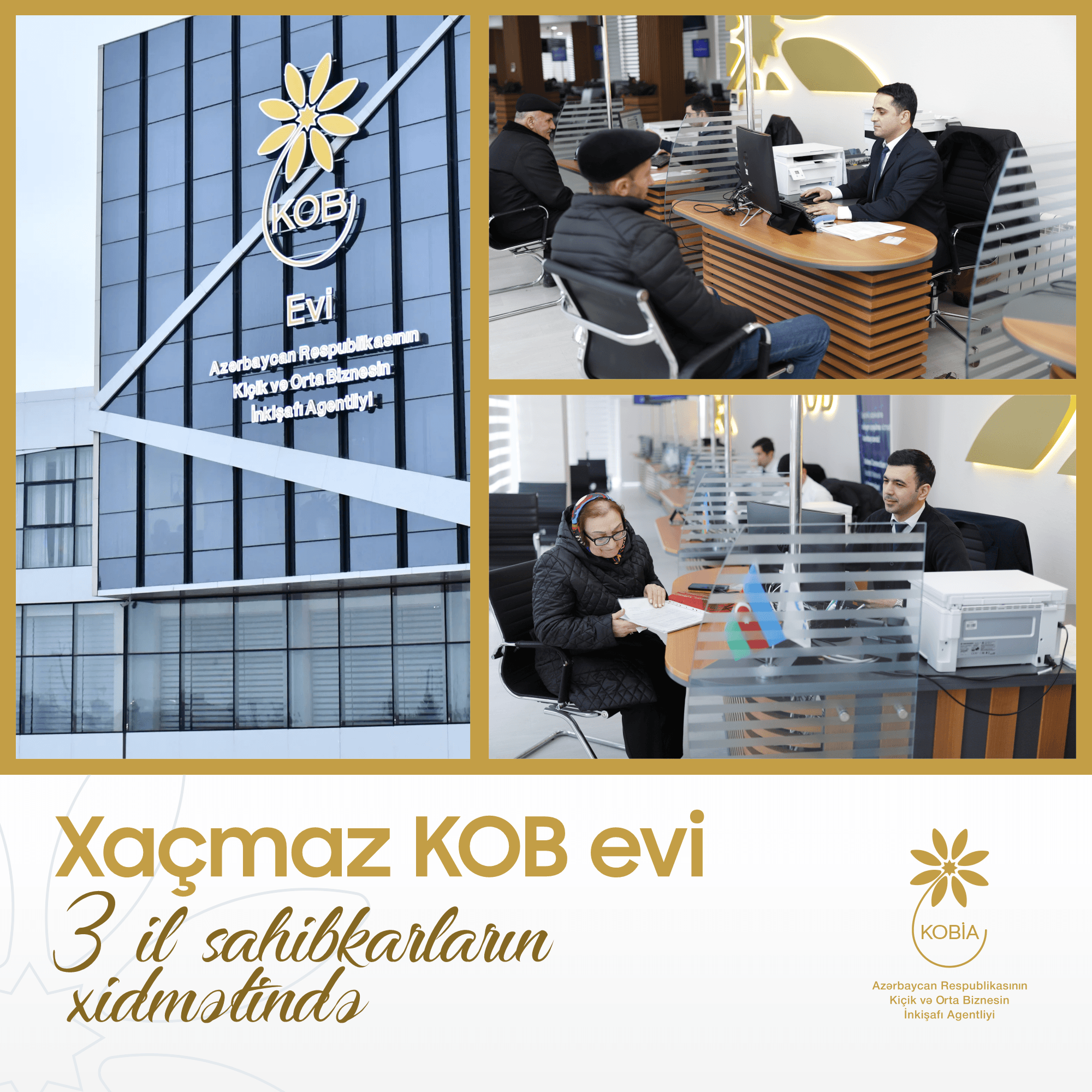 3 ildə “Xaçmaz KOB evi”ndə sahibkarlara 90 mindən çox xidmət göstərilib