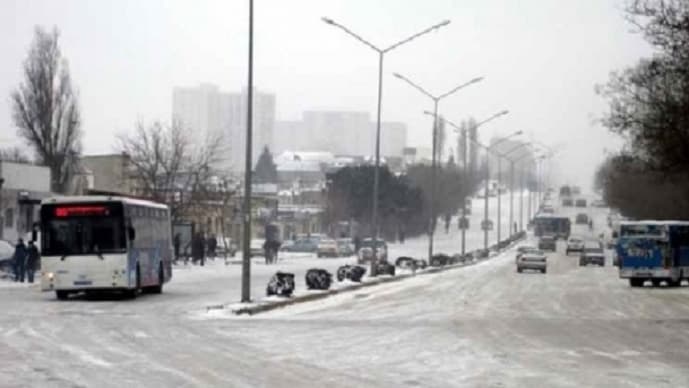 Sabah 12-17 dərəcə şaxta olacaq – PROQNOZ