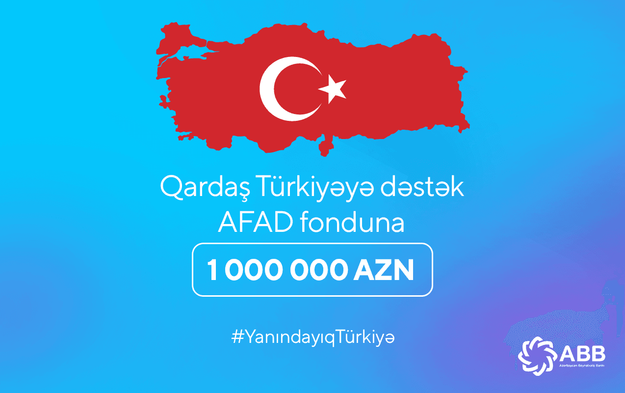 ABB 1 milyon manat ianə etdi!