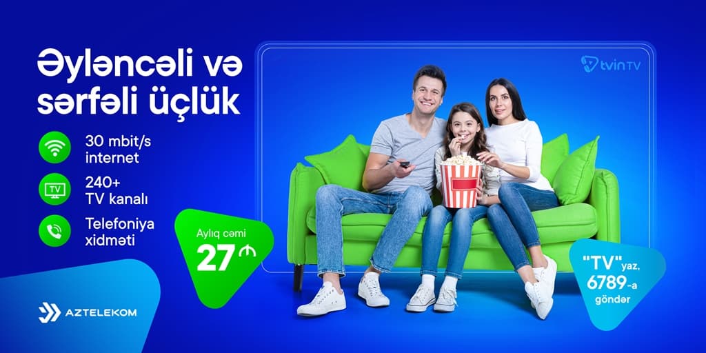 Yeni rəqəmsal TV xidməti fəaliyyətə başlayır - FOTO