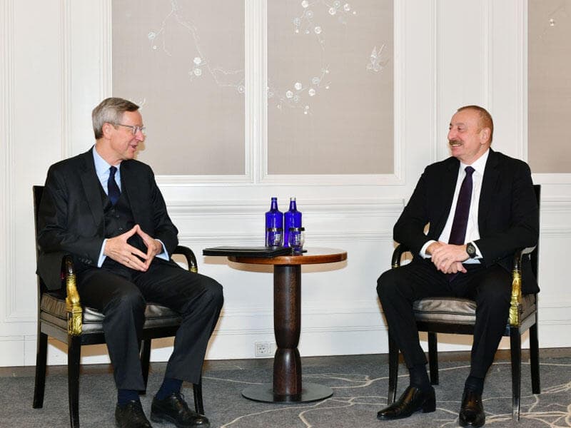 Prezident: Bərpaolunan enerji sahəsində alman şirkətləri ilə də əməkdaşlıq üçün böyük imkanlar var