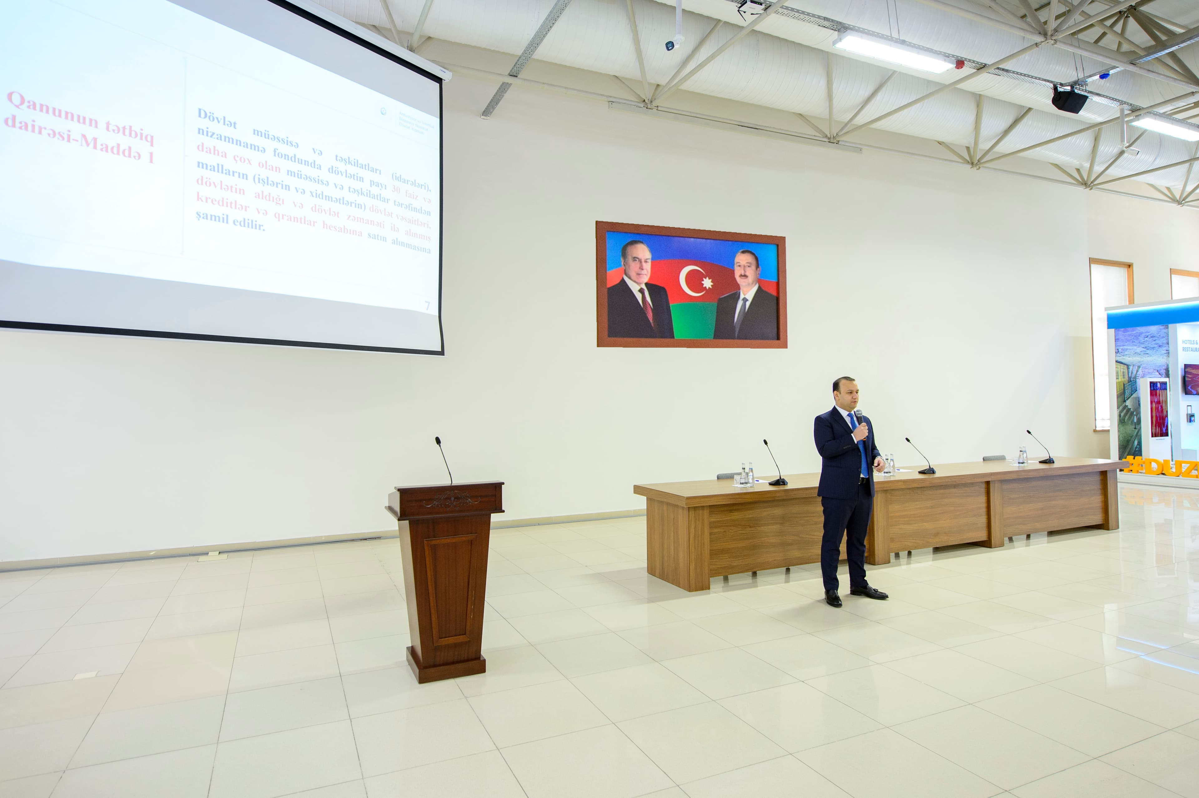Naxçıvanda dövlət satınalmaları ilə bağlı təlim keçirilir