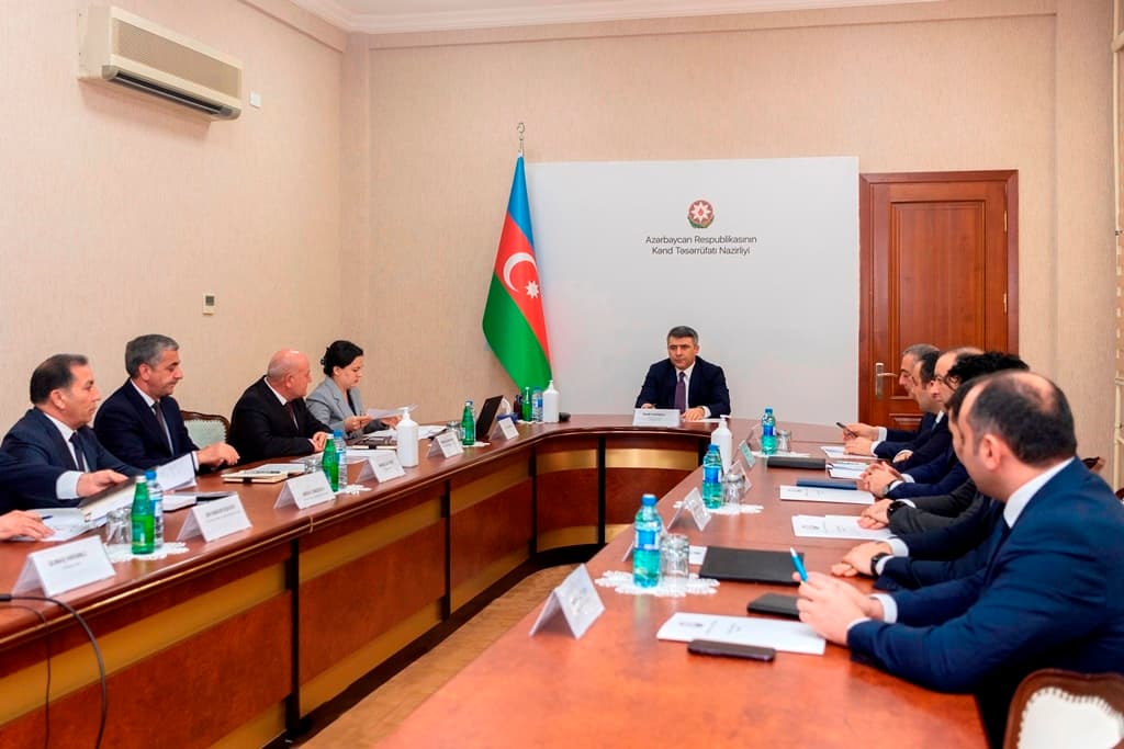 Kənd Təsərrüfatı Nazirliyində kollegiya iclası keçirilib
