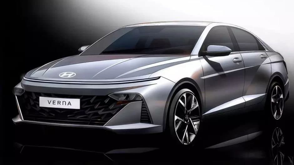 Hyundai yeni nəsil Accent modelinin eksteryer dizaynını nümayiş etdirib - FOTO